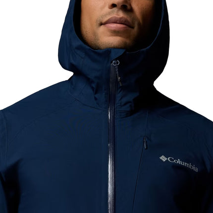 Columbia Men's Trailborne 2.5L Rain Shell Collegiate Navy