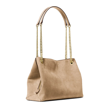 Michael Kors Women's Christina Medium Messenger Bag Camel