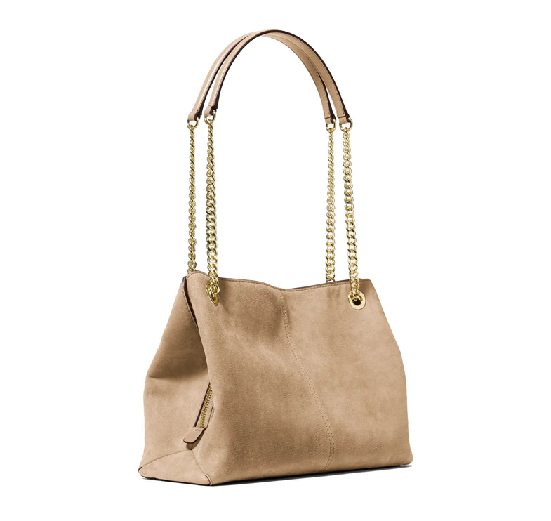 Michael Kors Women's Christina Medium Messenger Bag Camel