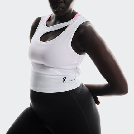 On Cloud Women's Studio Cut-Out Crop 1 W White