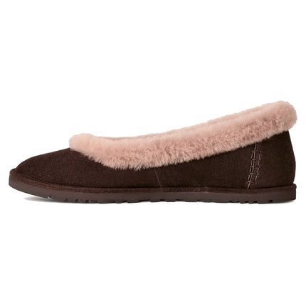 UGG Women's Zora Ballet Flat Dusted Cocoa
