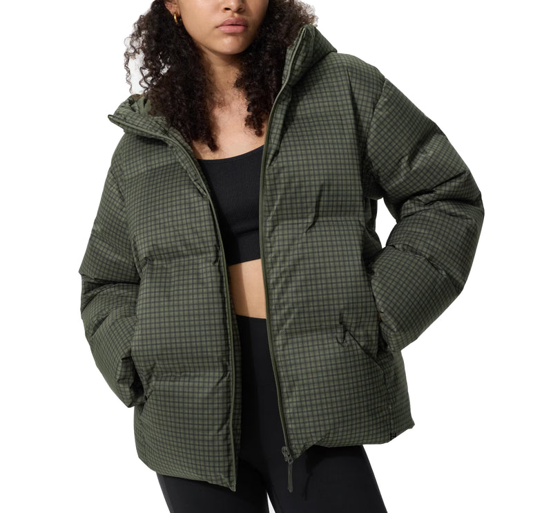 Uniqlo Women's Seamless Down Parka | Check 57 Olive