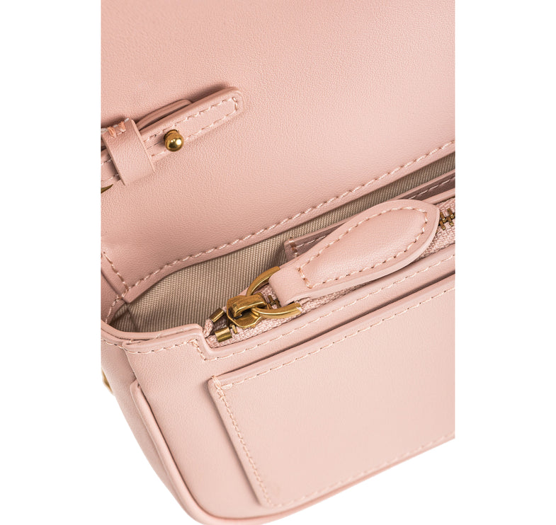 Pinko Women's Pocket Love Bag One Simply Dusty Pink