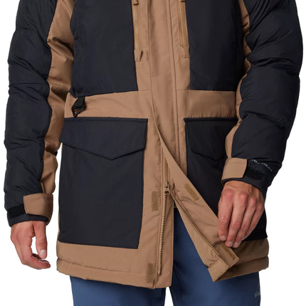 Columbia Men's Marquam Peak Fusion II Hooded Parka Delta/Black