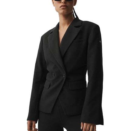 alo Women's Cinch Blazer Black