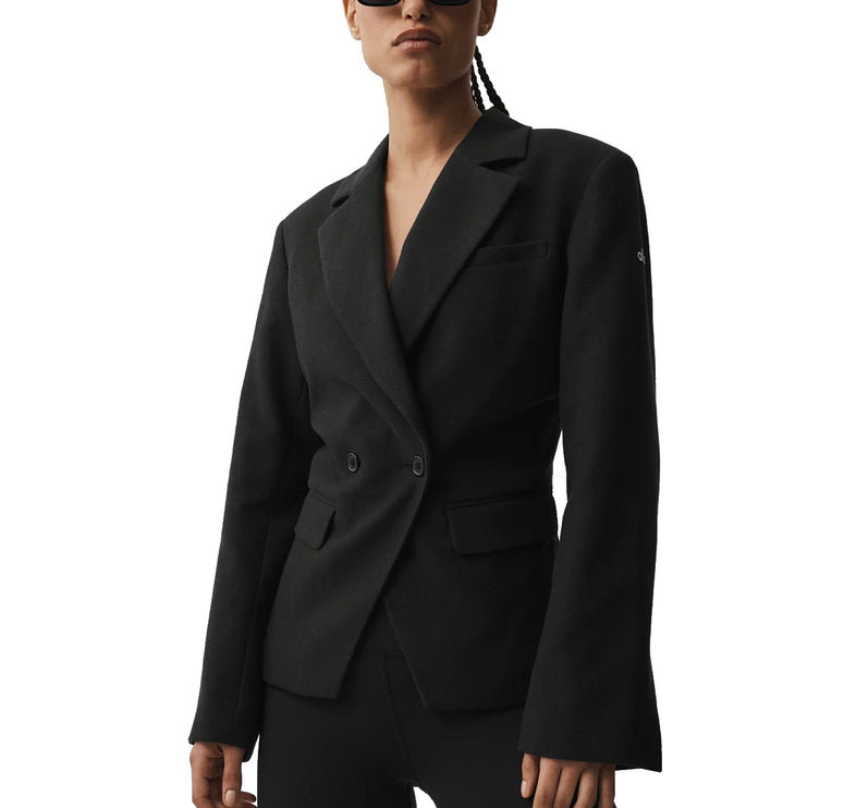 alo Women's Cinch Blazer Black