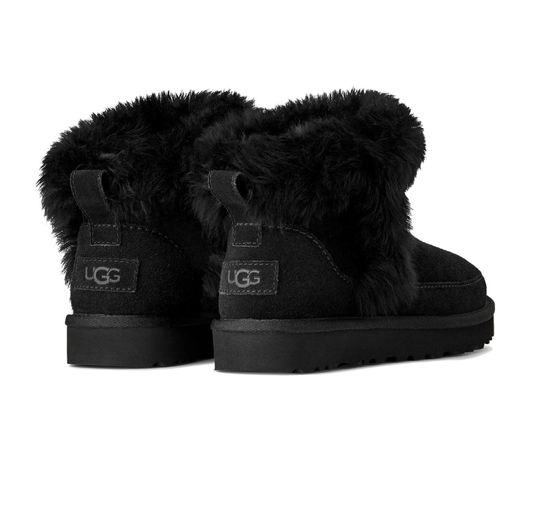 UGG Women's Classic Ultra Mini Chalet Black