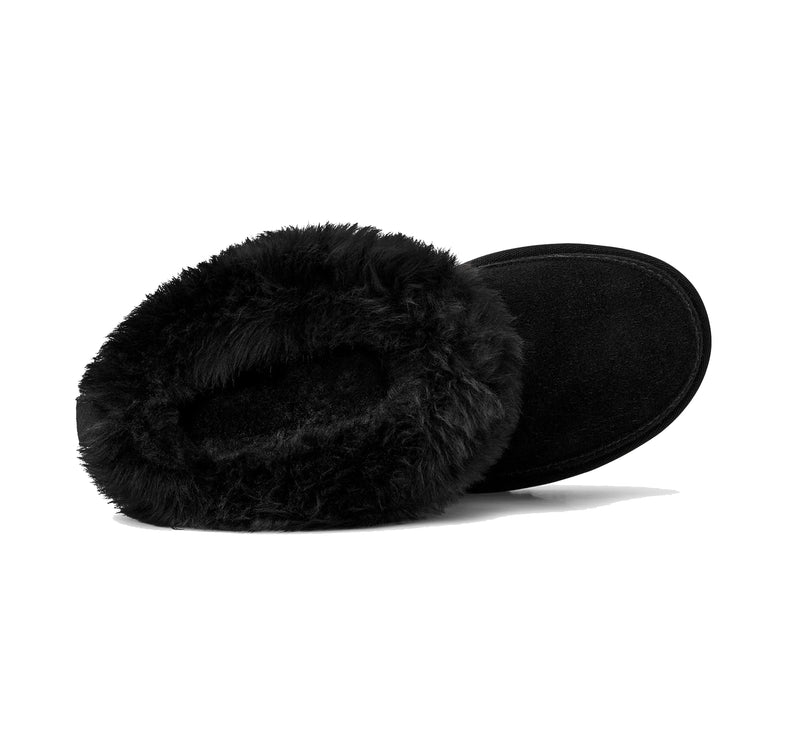 UGG Women's Classic Ultra Mini Chalet Black