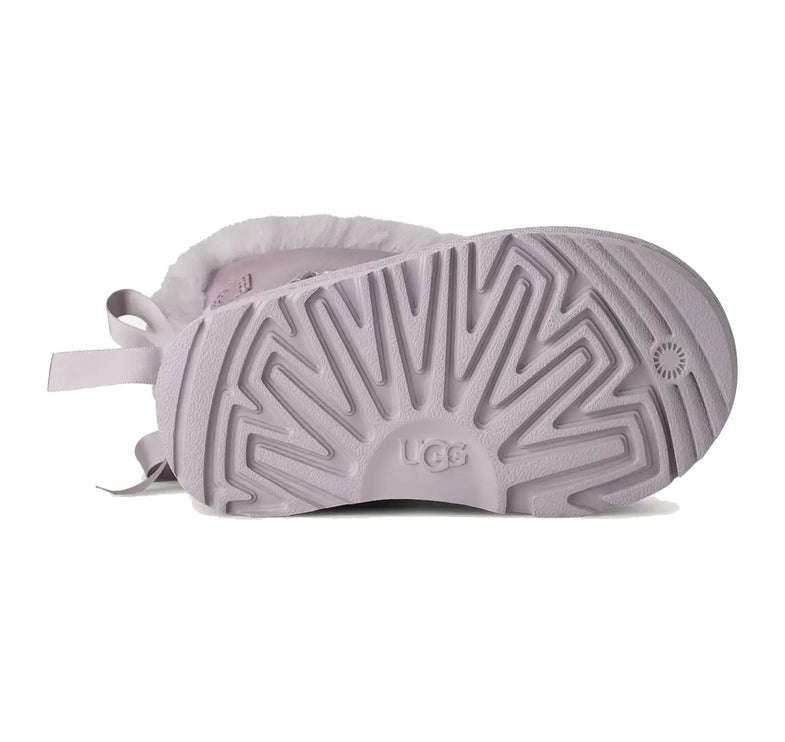 UGG Toddlers Mini Bailey Bow II Frosted Lavender Smoke