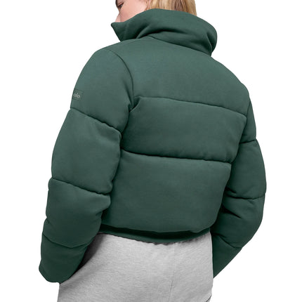 alo Women's Sweatshirt Puffer Clover Green