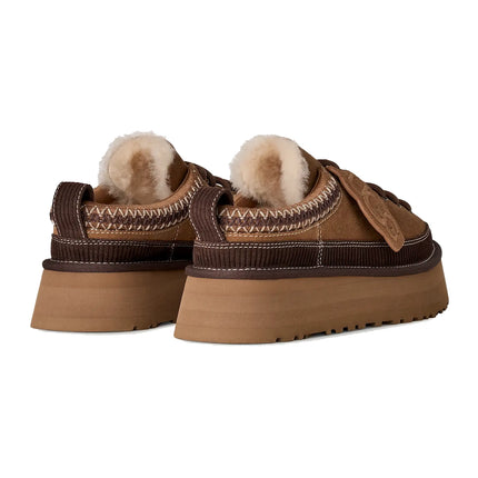 UGG Women's Heritage Lace-Up Slipper Chestnut