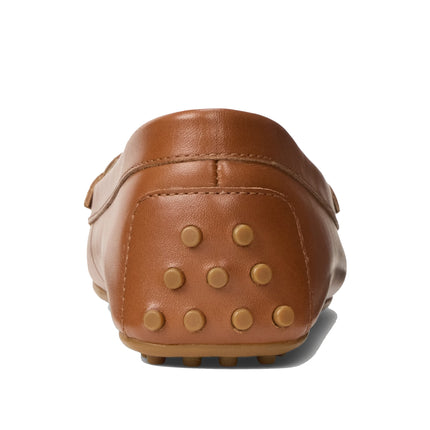 Polo Ralph Lauren Women's Barnsbury Leather Driver Lauren Tan