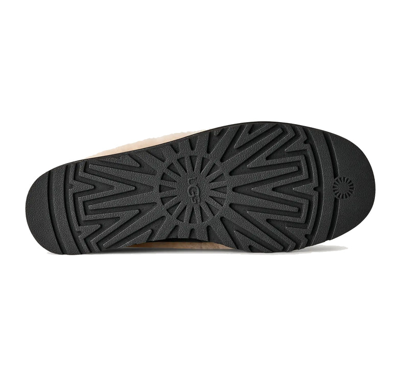 UGG Women's Zora Leather Ballet Flat Black