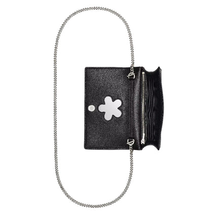 Marc Jacobs Women's The Mini Icon Stud Glam Mirror Mini Bag Black