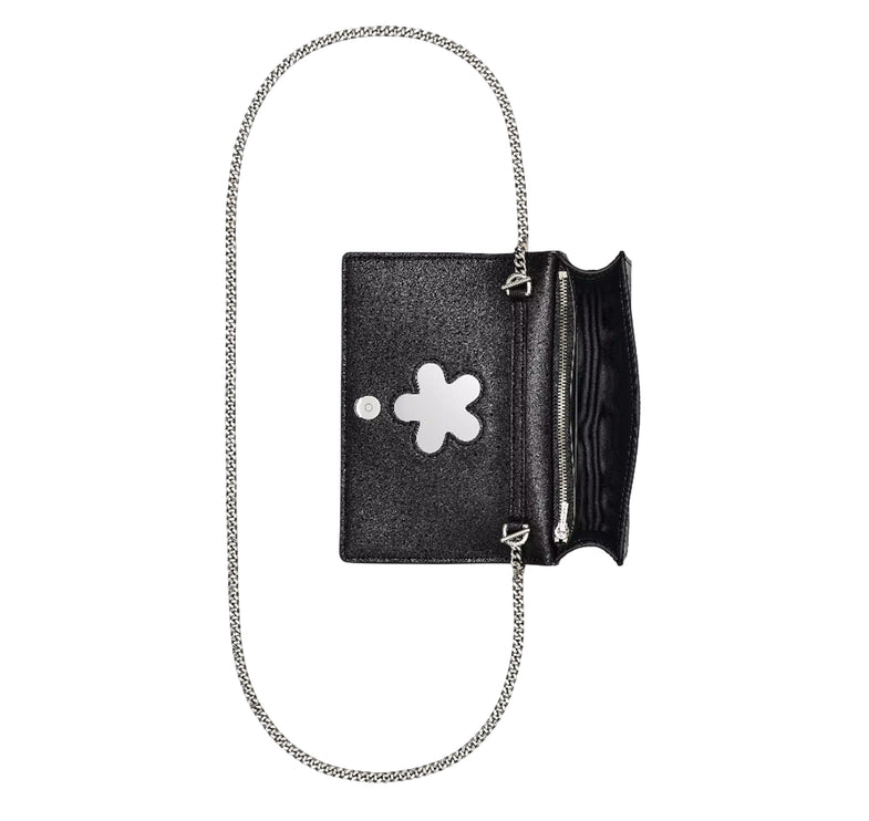 Marc Jacobs Women's The Mini Icon Stud Glam Mirror Mini Bag Black