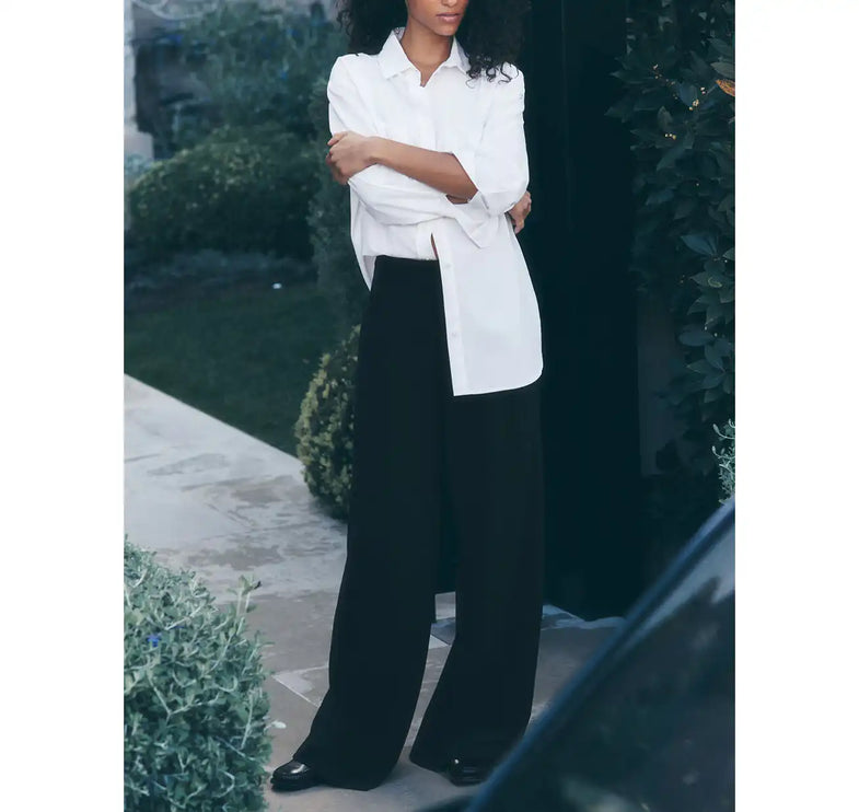 alo Women's High-Waist Dreamscape Trouser (Long) Black