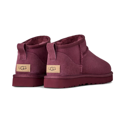UGG Women's Classic Ultra Mini Boots Burnt Magenta