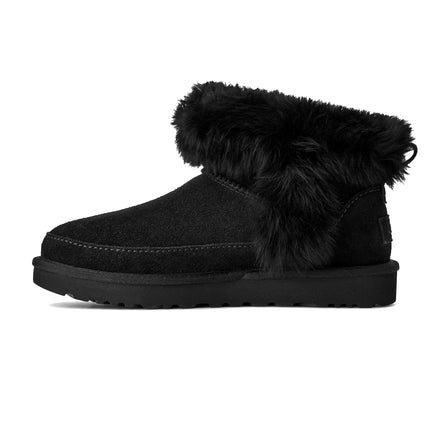 UGG Women's Classic Ultra Mini Chalet Black