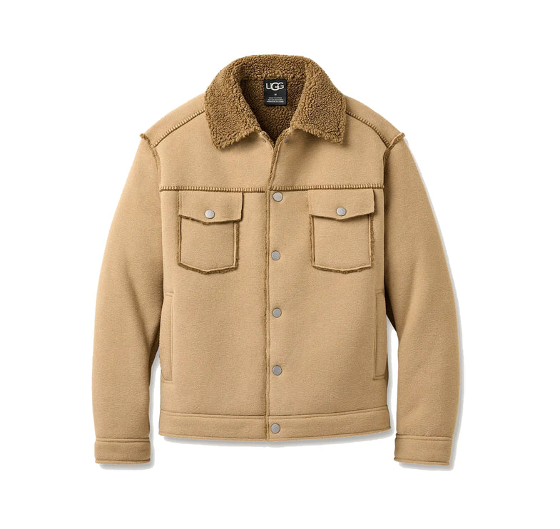 UGG Men's Janson UGGfluff Jacket II Sand