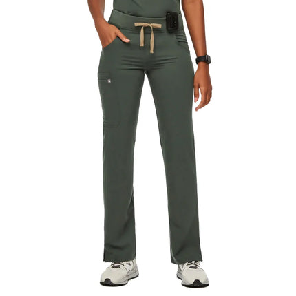 FIGS Women's Kade Cargo Scrub Pants Moss