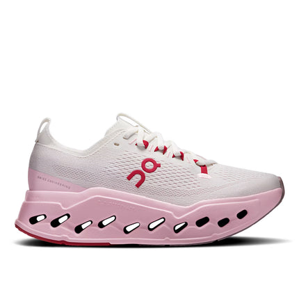 ON Women's Cloudsurfer Max Ivory/Peony
