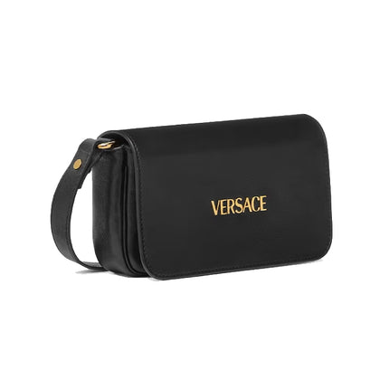 Versace Women's Versace Tag Nappa Mini Bag Black