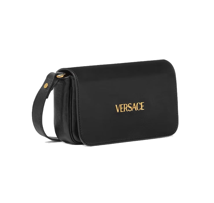 Versace Women's Versace Tag Nappa Mini Bag Black