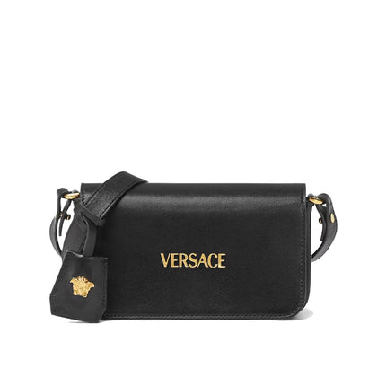 Versace Women's Versace Tag Nappa Mini Bag Black