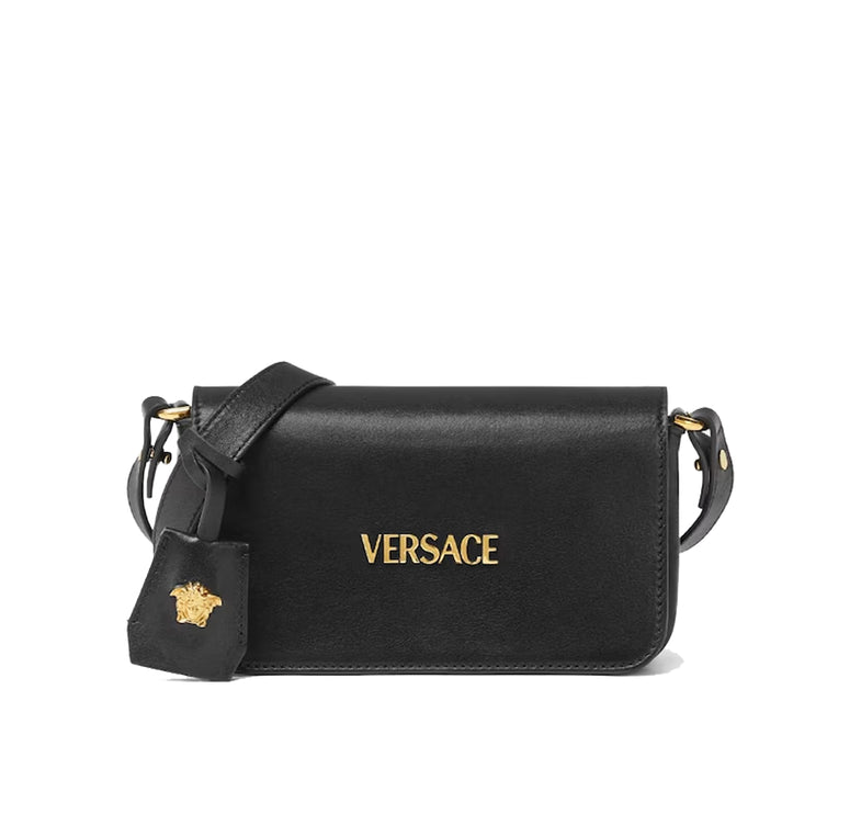Versace Women's Versace Tag Nappa Mini Bag Black