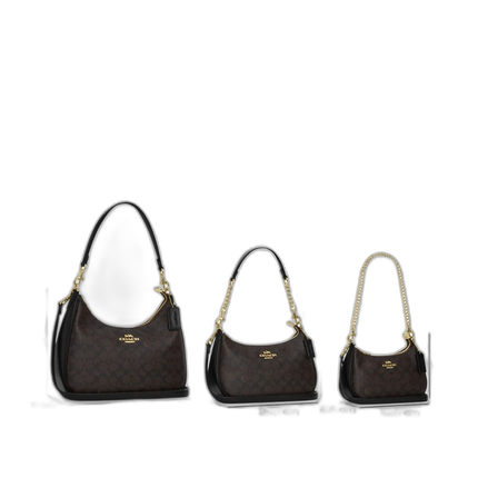 Coach Women's Teri Shoulder Bag Gold/Chalk