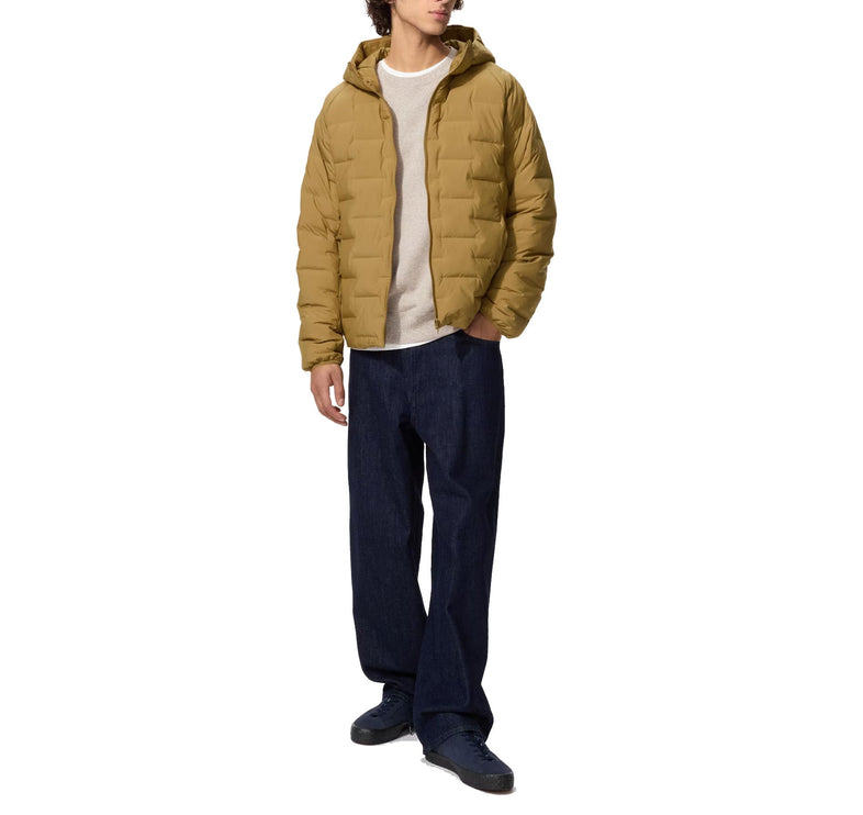 Uniqlo Men's Pufftech Parka 47 Yellow