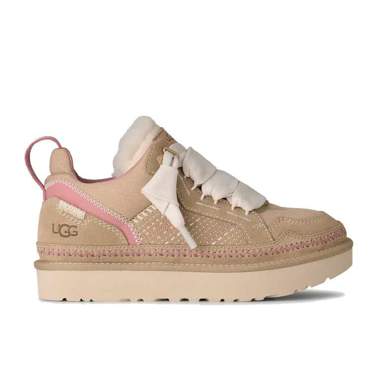 UGG Lowmel kadın sneaker, bej (sand) süet