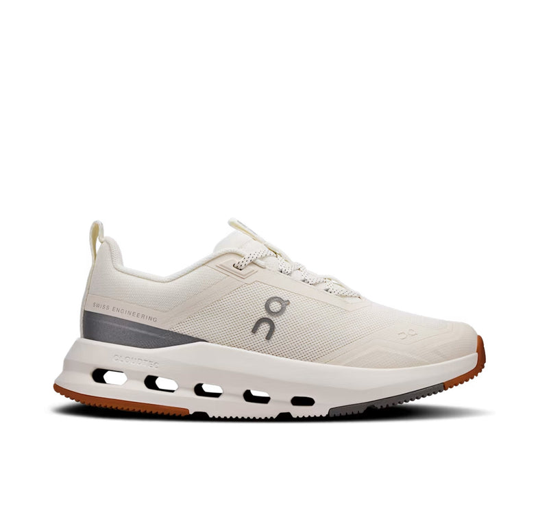 ON Big Kid's Cloudnova Ivory/Apollo