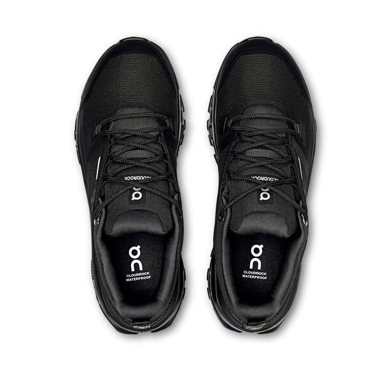 ON Women's Cloudrock Low Waterproof Black