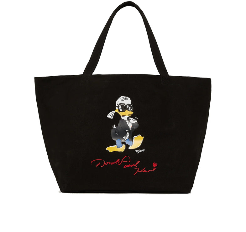 Disney x KARL LAGERFELD Unisex Shopper Black