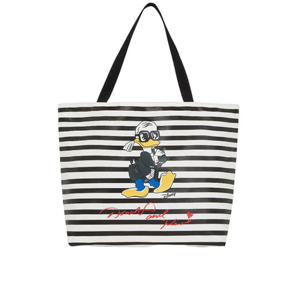 Disney x KARL LAGERFELD Unisex Reversible Shopper Black