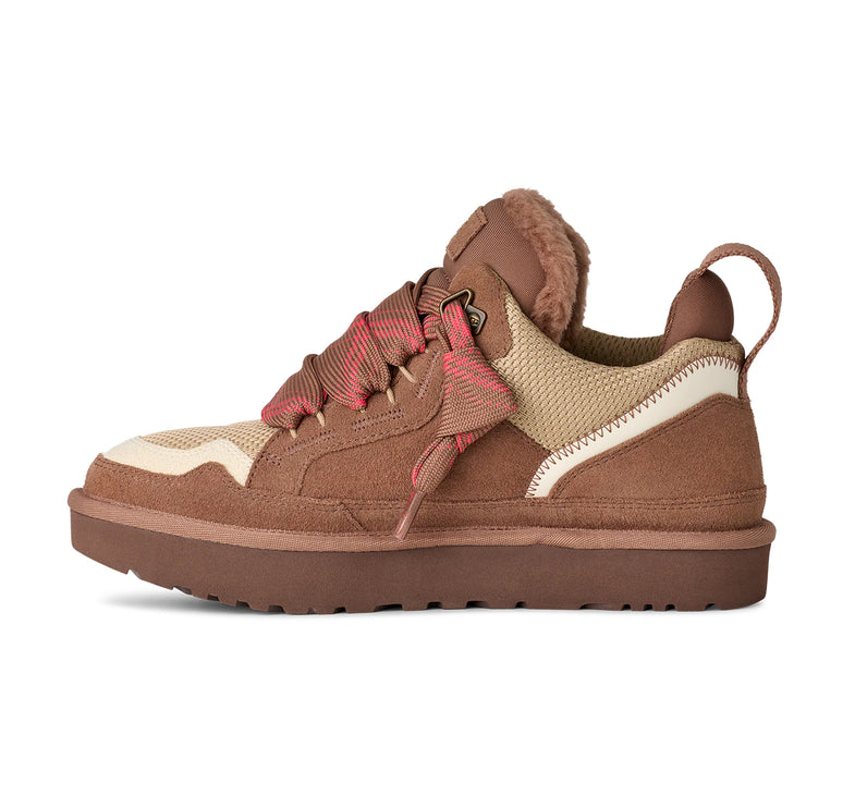 UGG Lowmel kadın sneaker, kahverengi (rocky oak) süet