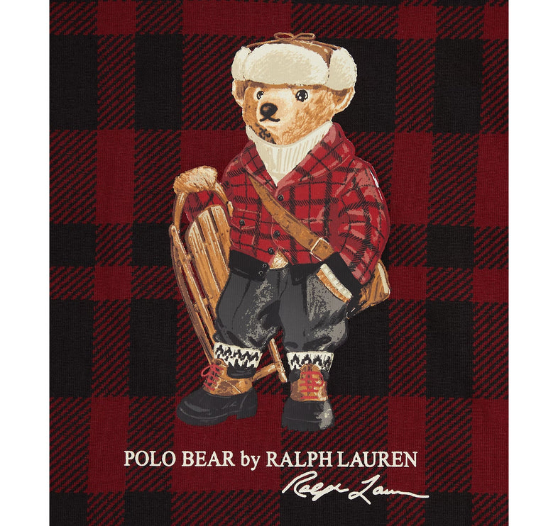 Polo Ralph Lauren Baby Polo Bear Jersey Tee & Fleece Pant Set Multi