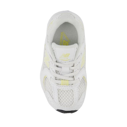 New Balance Toddlers & Babies 530 White with Parchment IZ530SK