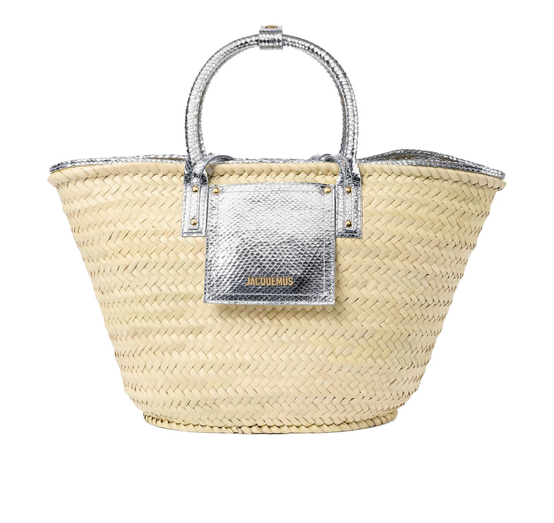 Jacquemus Women's The Soli Basket Silver