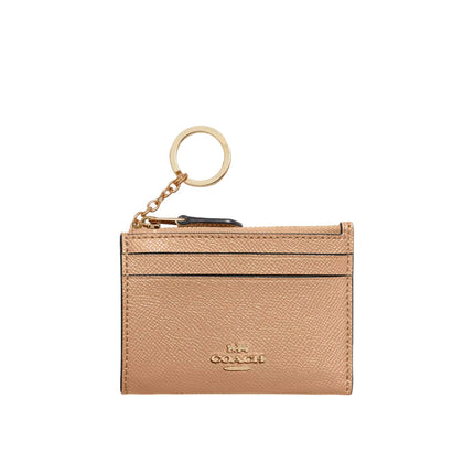 Coach Women's Mini Skinny Id Case Gold/Taupe