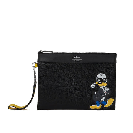 Disney x KARL LAGERFELD Unisex Pouch Black