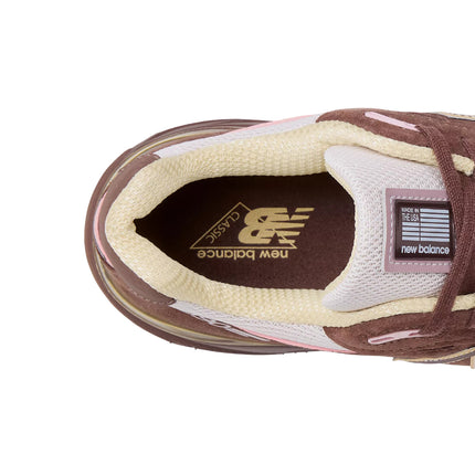 New Balance Made in USA 990v4 Pumpernickel with Pink Chalk and Alabaster U990IC4