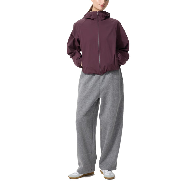 Uniqlo Women's Pocketable UV Protection Parka 19 Wine