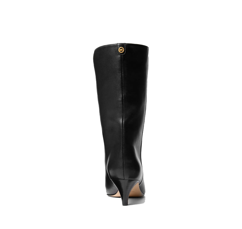 Michael Kors Women's Daniela Leather Boot Black
