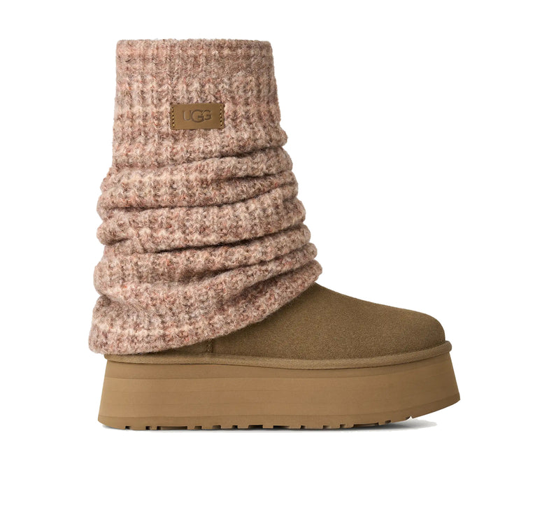 UGG Women's Classic Mini Dipper Legwarmer Light Bronze