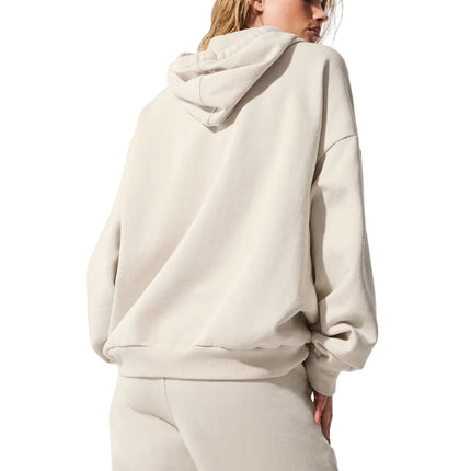 alo Women's Accolade Hoodie Bone