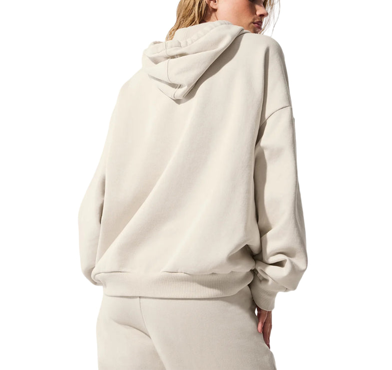 alo Women's Accolade Hoodie Bone