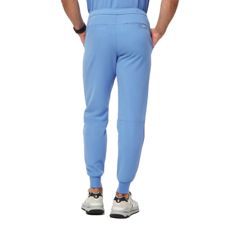 FIGS Men's Tansen Jogger Scrub Pants Ceil Blue