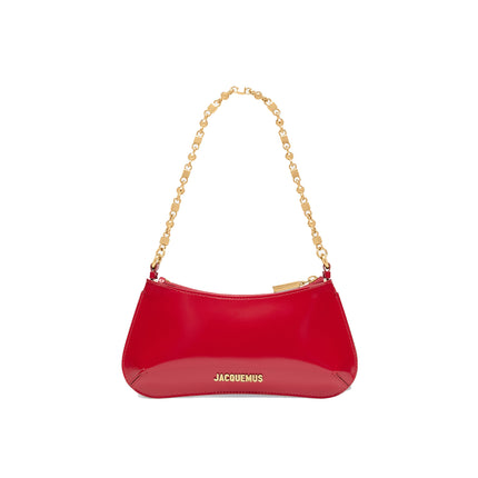 Jacquemus Women's The Small Bisou Chaîne Red/Gold